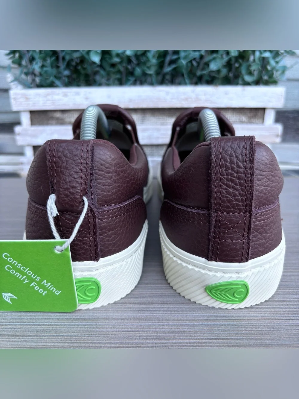 CARIUMA Brown Premium Leather Slip-On